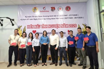 BENTHANH HOUSE LAN TỎA TINH THẦN TƯƠNG THÂN TƯƠNG ÁI TRONG CHƯƠNG TRÌNH "CHIA SẺ GIỌT MÁU HỒNG" 2026